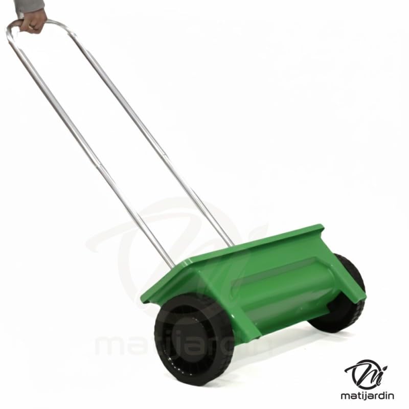 Matijardin - Semoir à main 12 L – largeur 45 cm – poignée aluminium