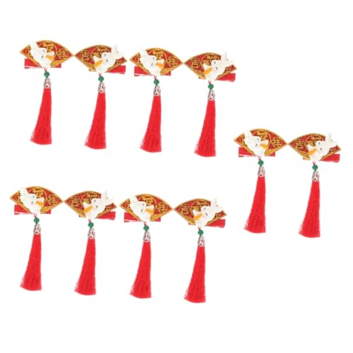 Pinces à cheveux lapin à pompons pour déguisement et nouvel an