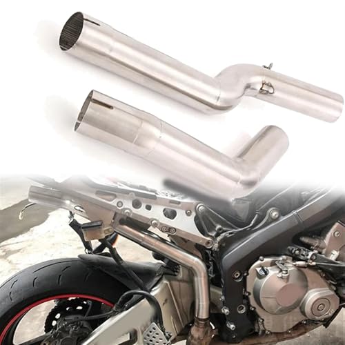 Système d'échappement de moto silencieux 51mm tube intermédiaire CBR600 F5