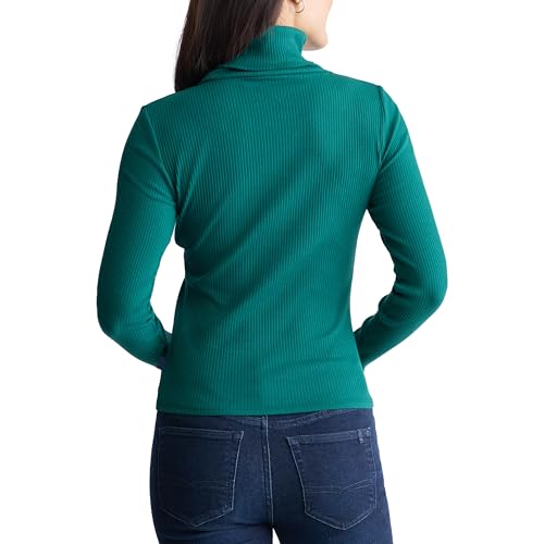 Image of Buffalo David Bitton Women's Mavra Ls Ribbed Turtleneck
