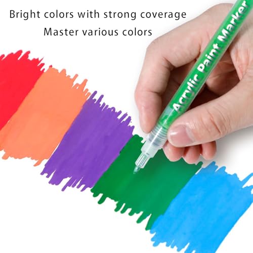 Stylos à dessin multicolores anti-bavure pour tracer des détails de précision