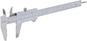 Vonder, Paquímetro Universal Analógico, 150 Mm, 0,05 Mm, Pa 155.