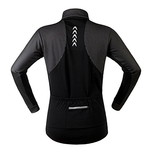 Chaqueta ciclismo térmica cortaviento unisex miniatura 4