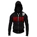 MMA Customs MUFC Manchester Devil Shield Logo Soccer Zip-Up Hoodie
