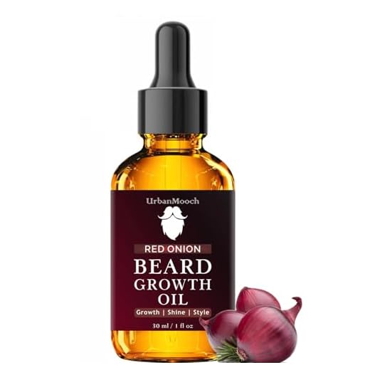 UrbanMooch Improved Onion Beard Growth Oil With Red Onion Extract 30 ml