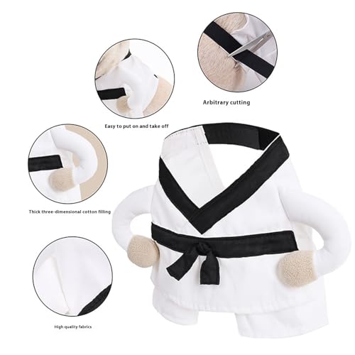 Disfraz de Artes Marciales para Perro Tamaño L miniatura 4