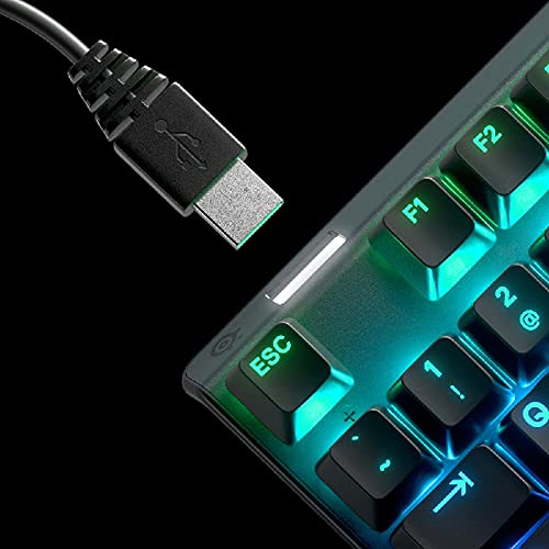 Image of SteelSeries Apex 7 TKL - Mechanical Gaming Keyboard - OLED Display - Brown Switches - American (QWERTY) Layout
