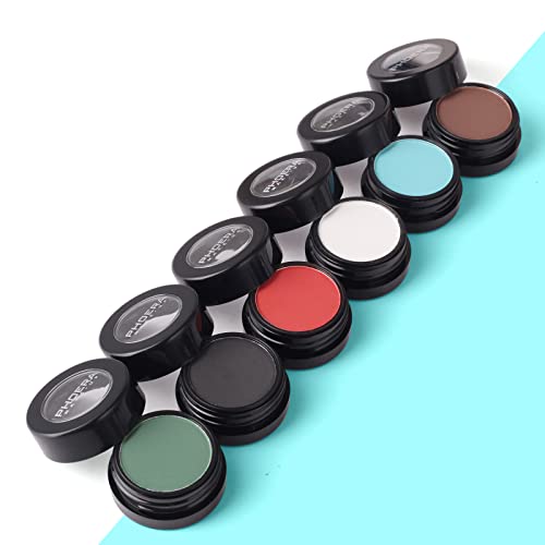 Meicoly Green Single Eyeshadow,Pressed Powder Matte Eye Shadow, Opaque Vegan Cruelty Free High Pigment Eyeshadow For Day & Night,Flipper #TOP7