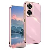 UPLAI Cover per HUAWEI nova 12 SE, Design Galvanico alla Moda Custodia Ultra Sottile Antiurto Anti-Graffio, Colorato Lussuoso Morbido TPU Silicone Caso.(Porpora)