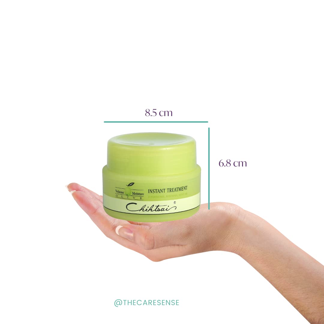 Chihtsai Olive Instant Treatment (2.7oz/80ml) - Leave-in treatment that repairs and conditions hair