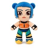 Grupo Moya - Peluche K-Pop 20 cm Zoey, Muñeca Idol Coreano Oficial, Figura Suave y Abrazable, Colección K-Pop, Merchandising Oficial, Regalo para Fans, (Azul)
