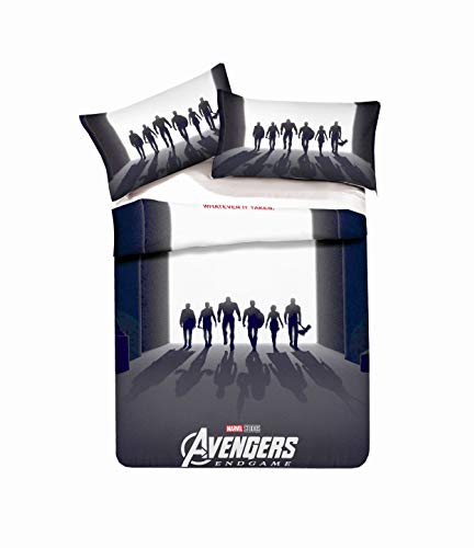 ZZALL Bedding - Juego de Funda nórdica y Funda de Almohada (Microfibra), diseño de Avengers League, Rächer # 04, 135 x 200 cm