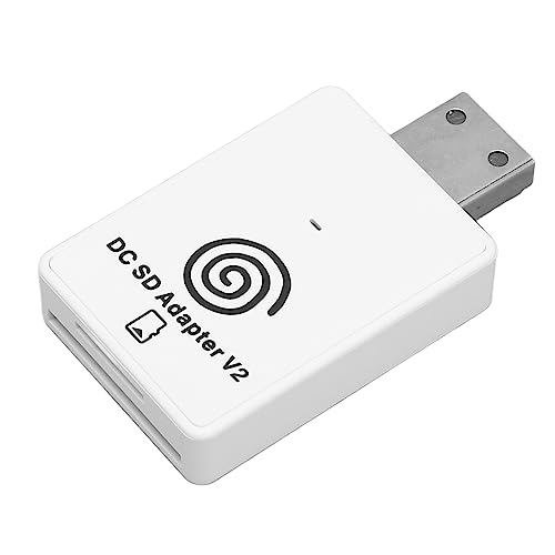 Adaptador de lector de tarjetas Dreamcast V4.0 Plug and Play compatible con hasta 128 GB 3