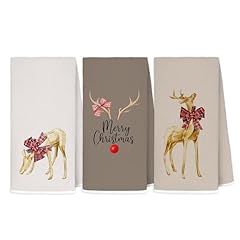 Christmas Deer Towels