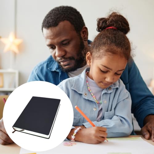 Cuaderno simple A5 para dibujar y diario de cuero de 660 páginas 5