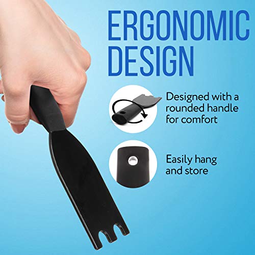 [2 Pack] Impresa Spatula / Scraper For George Foreman Indoor Grills - George Foreman Grill Spatula / Scraper - Cleaner Tool With Ergonomic Handle – Heat Resistant Tool For Panini Grill Press #TOP5