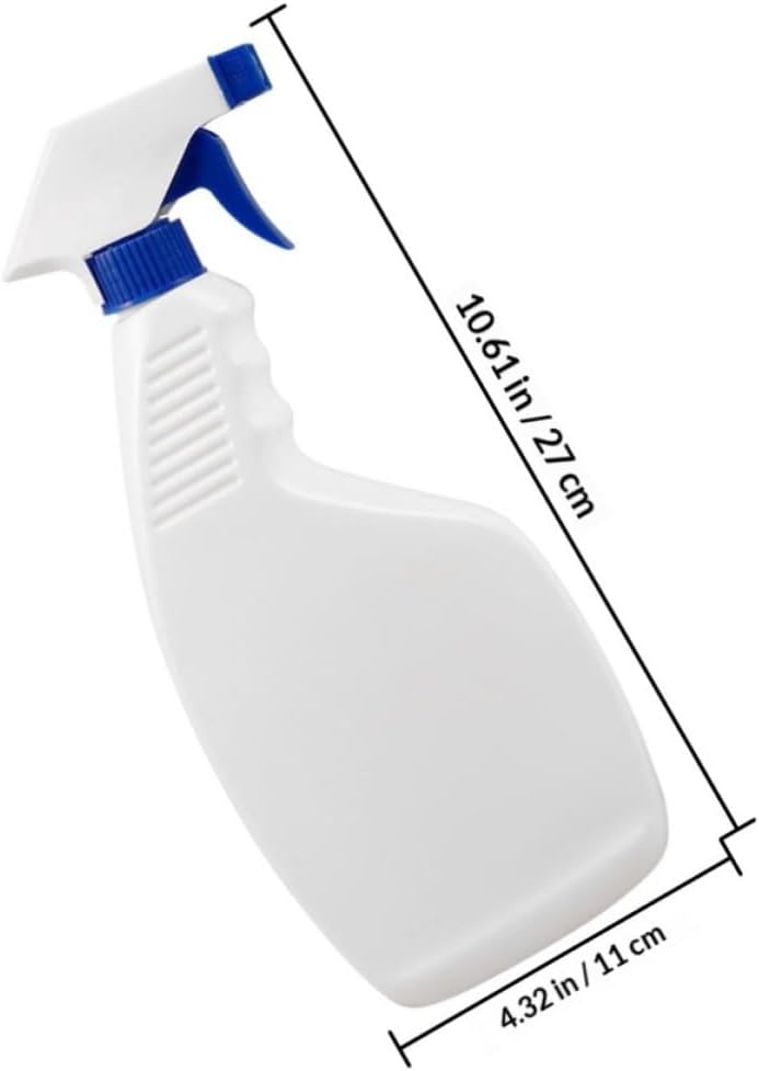 Empty Spray Bottles Pe Plastic with Ergonomic Design 8pcs 500ml Water Spray Bottles for Household and Commercial Use