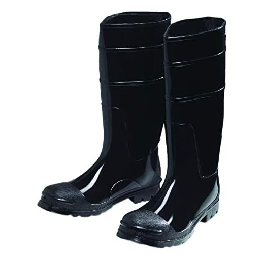 West Chester 8300 9 PVC Boot, Size 9, Black