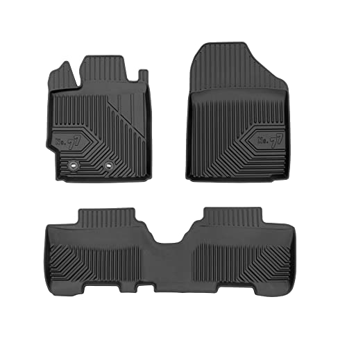 Alfombrillas de goma FROGUM No. 77 con borde elevado antideslizante para Toyota Urban Cruiser