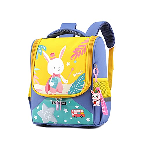 CHEYAL Nursery Kids Sacs à Dos, Sac à Dos à l'école pour Enfants School Schoolcute Boîte de Dessin animé Bookbag, Enfants Sac à Dos pour garçons âgés de 3 à 7 Ans,B,38CM Cover