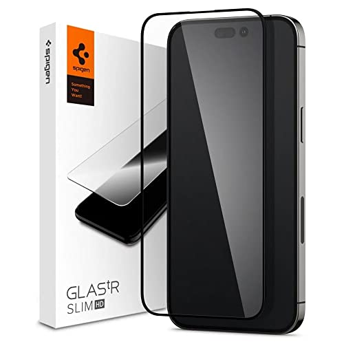 Spigen SZKĹ O HARTOWANE Glass FC iPhone 14 PRO Black