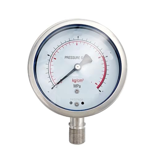 Manomètre pression négative Y100BF sous vide inox M20*1.5