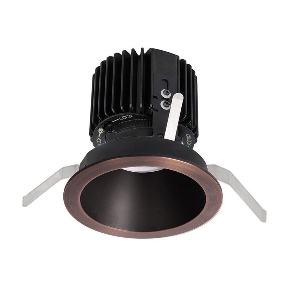 -36W 60 Degree 85Cri 1 Led Round Regressed Trim with in Contemporary Style-5.75 Inches Wide by 6.39 Inches High-4000 Color Temperature-80 Color