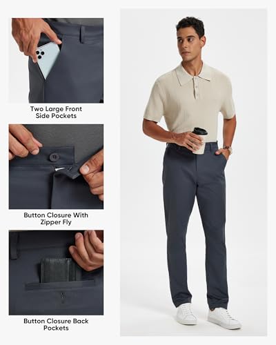 Vytroon Men's Relaxed Fit Stretch Pants