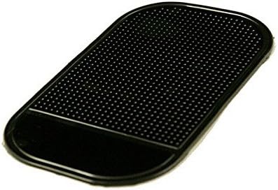 RADAR DETECTOR - DASHBOARD MAGIC MOUNTING PAD For Passport 9500ix, Escort, Valentine, Cobra, Beltronics, Whistler, No mounting bracket, No windshield mount (Black)