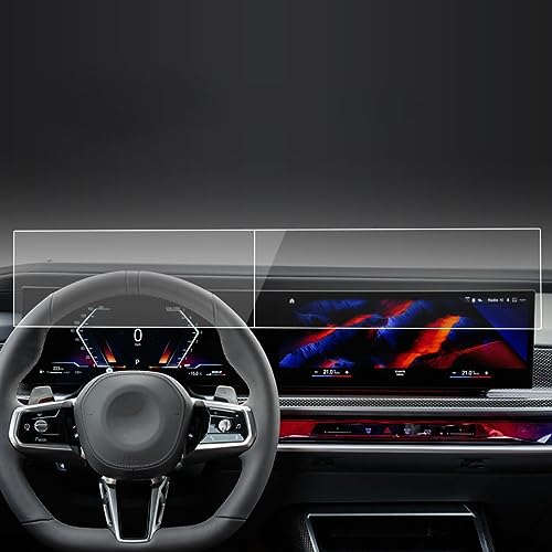Écran de Navigation GPS 12,3 Pouces Anti-Rayures Verre trempé BMW i7 740i 2024