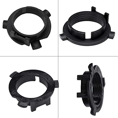 Huiqiaods H7 Led Headlight Bulb Retainers Holder Adapter Socket For Kia K3/K4/K5/K7/Sorento/Optima/Hyundai Sonata Generation 9/Mitsubishi Outlander 2 Pcak #TOP2