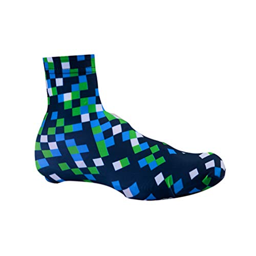 Cubrebotas Ciclismo Azul Verdes XL miniatura 3
