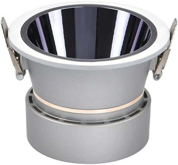 Grey Aluminum LED Recessed Lights Canless 3.3 Inch Lighting, Retrofit Recessed Ceiling Light Dimmable & 3000K 4000K 6000K Switchable, 7W, 120V,