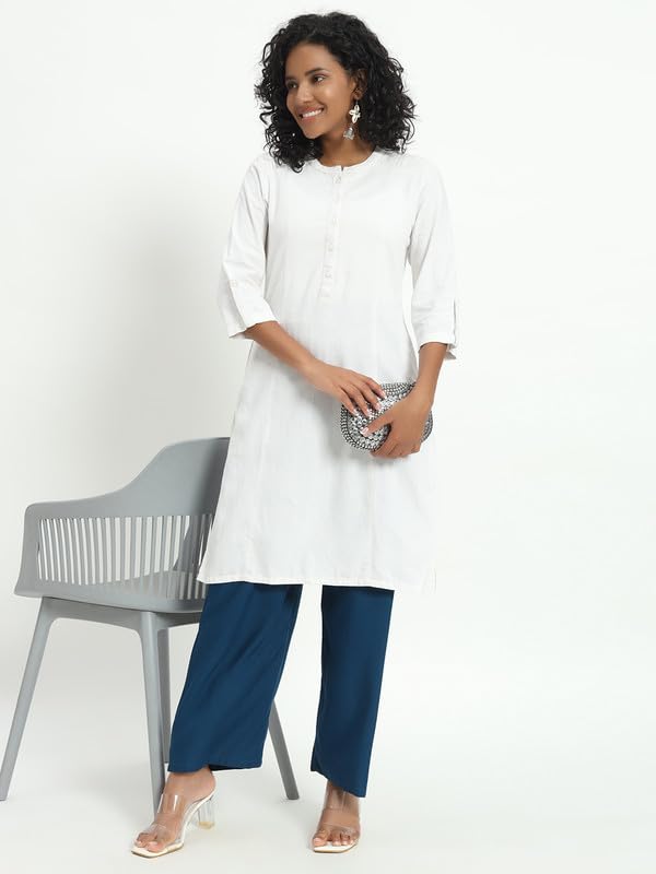 Image of Soft Colors Relaxed Fit Pocket Palazzo