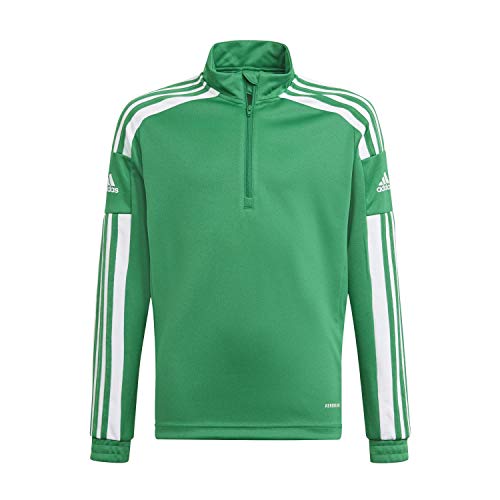 adidas Unisex Kinder Squadra 21 Training Top, Team Green/White, 5-6 Years