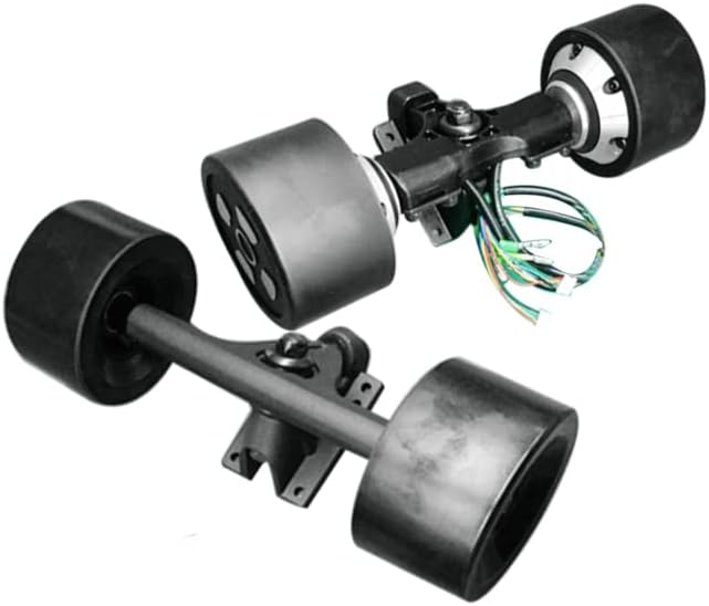 DHL236 90mm 83mm DHL200 70mm Dual 5055 Hub Motors Drive Kit For Electric Skateboard Longboard Part Belt 83mm Motor Driver - (Type: A, Voltage: 83mm)