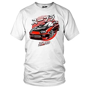 Zum Speed Red Supra T-Shirt for JDM and Toyota Enthusiasts