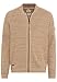 Produktbild camel active Herren Mouliné Strickjacke aus zertifiziertem Organic Cotton Sand menswear-4XL