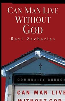 Paperback Can Man Live Without God Book