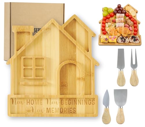 House Warming Gifts New Home Cheese Board,...