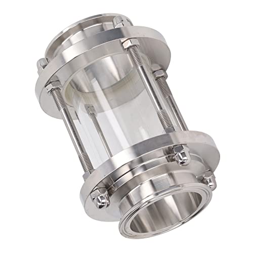 Mirilla en línea de acero inoxidable AUNMAS de 76 mm para control de agua y aceite 5