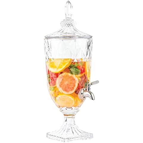 Kitchentoolz 3.2 Quart Glass Iced Beverage Dispenser Cover
