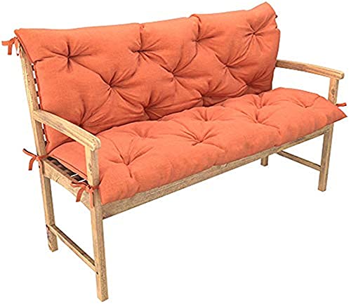 Coussin balancelle jardin épais pour soulager le dos sur banc et canapé terrasse