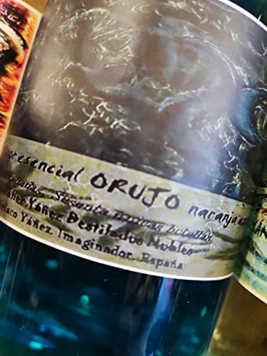 Yáñez Licor esencial orujo de naranja azul