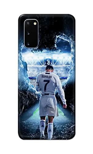 Image of Printed Hard Back Cover Case for Samsung Galaxy S20 4G | Samsung S20 5G Back Cover (Footbal Legend) -1302