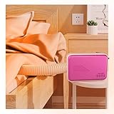 WOGQX 布団乾燥機 ふとん乾燥機 衣類乾燥機 靴乾燥機 ポータブル 除湿 暖房 ダニ退治 温風機能 軽量 湿気梅雨対策 くつ乾燥機 四季適用 伸縮可能なノズルホース 縦置き/横置き対応 マット不要(Purple)