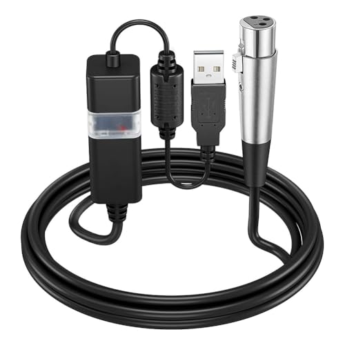 Albapilix USB To XLR�P�[�u���^���A�_�v�^�[�����P�[�u��XLR To USB�P�[�u��USB To �}�C�NXLR�P�[�u��