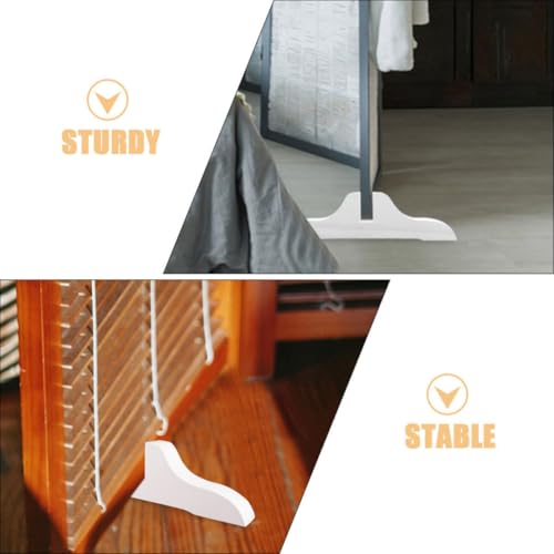 Support de paravent instable : la solution en bois avec ces 3 pieds fixes