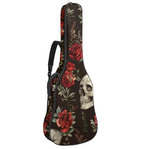 Sac vintage pour guitare acoustique électrique basse classique ukulélé 106,7 cm