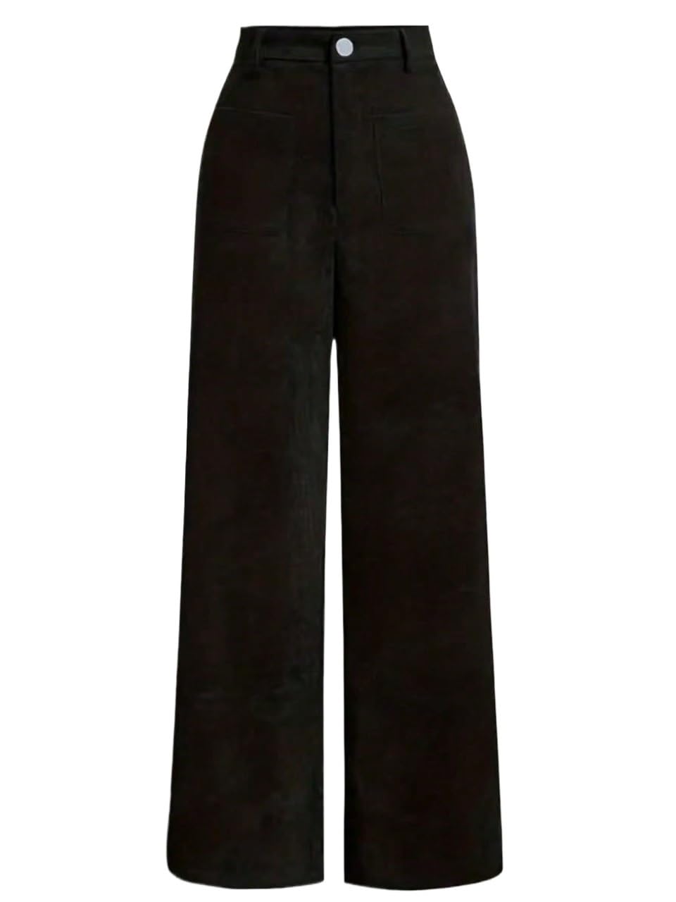 RAISER Womens Business Work Casual Pants Womens Solid Color Straight Leg Pants